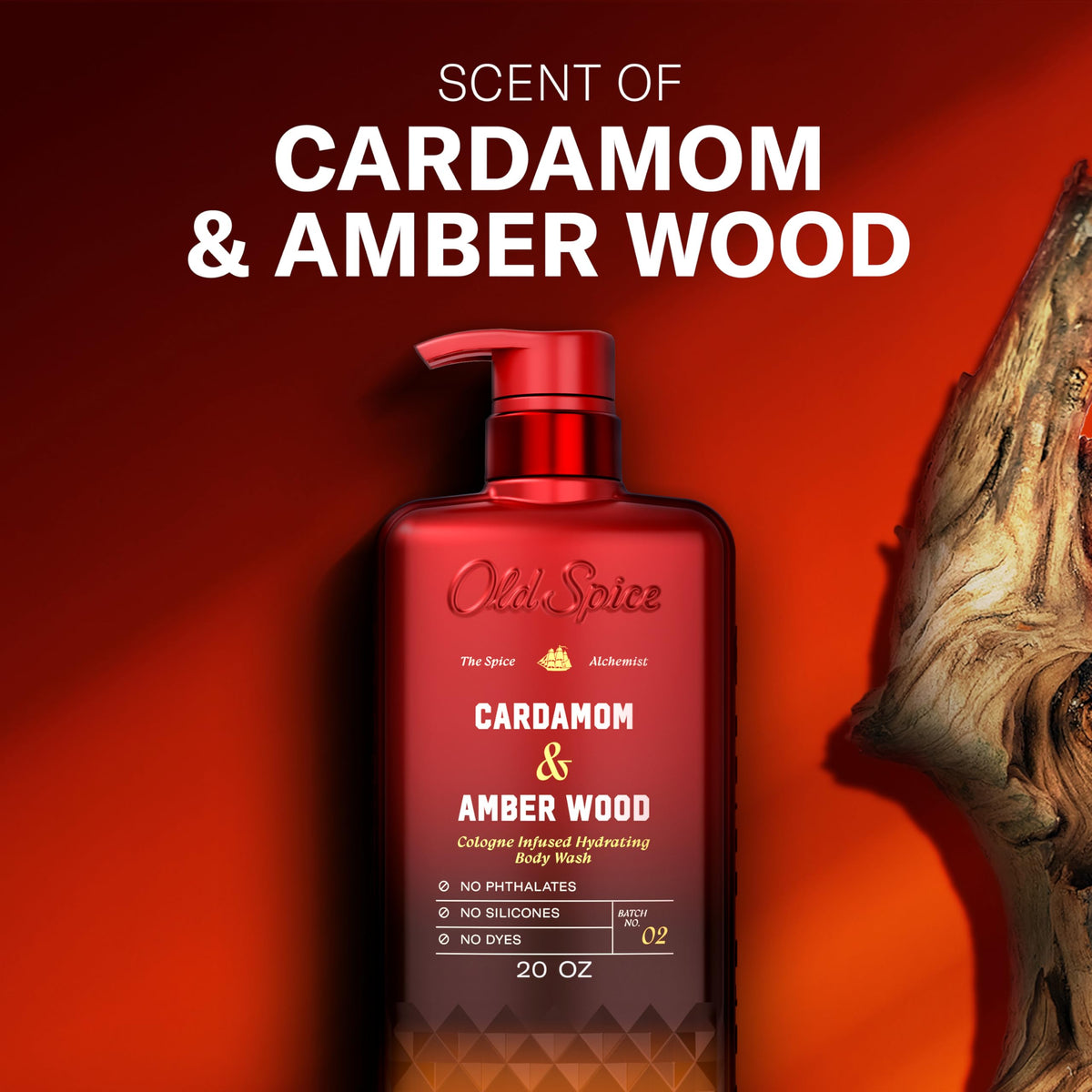 Old Spice body wash lather on skin showing rich foam and cleansing action