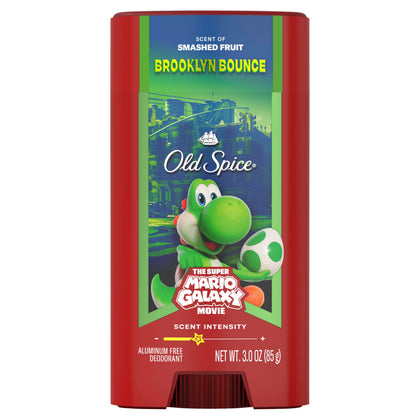 Old Spice Brooklyn Bounce front packaging showing label and benefit