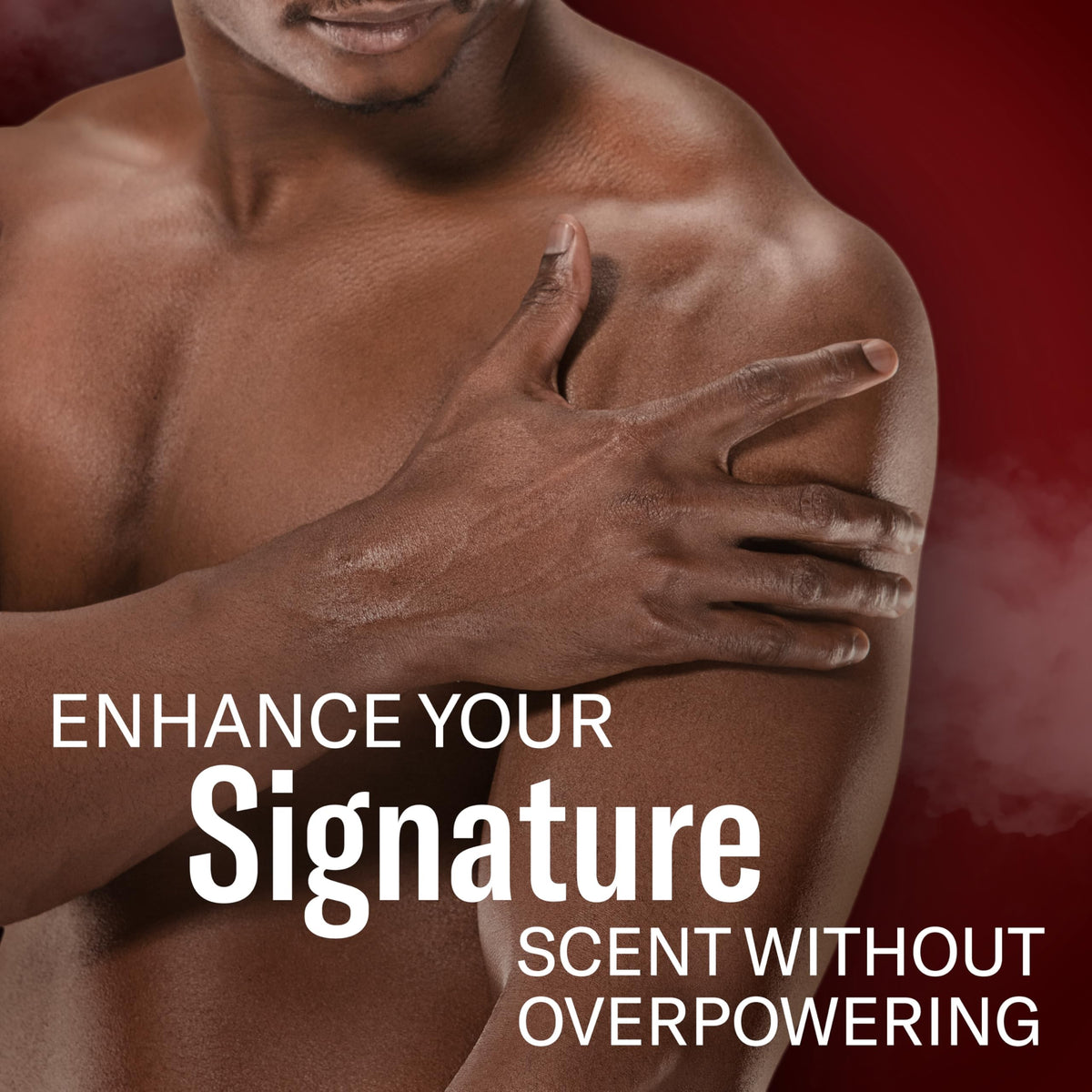 Fine mist from Old Spice Captain illustrating even coverage and lightweight feel