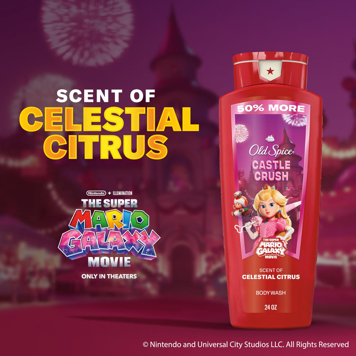 Old Spice Castle Crush rich lather close-up highlighting cleansing foam benefit