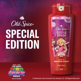 Old Spice Castle Crush special edition movie art highlighting collectible collaboration benefit