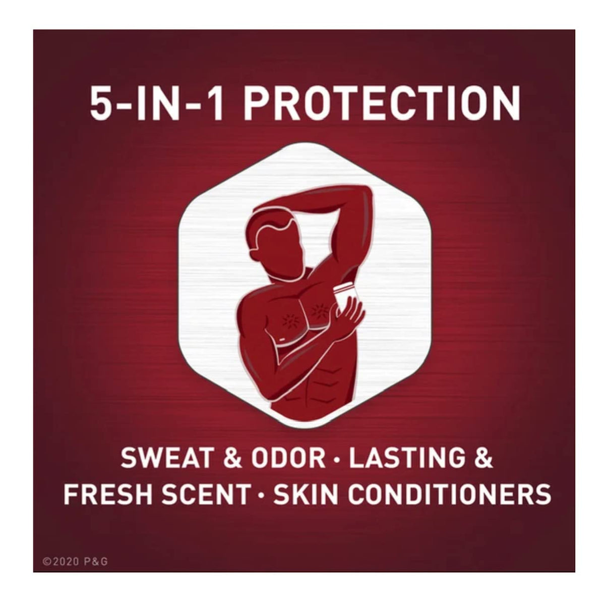 Old Spice Clinical on bathroom counter, convenient daily grooming solution