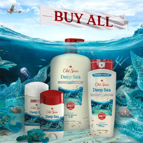 Old Spice on bathroom shelf illustrating everyday grooming routine benefit