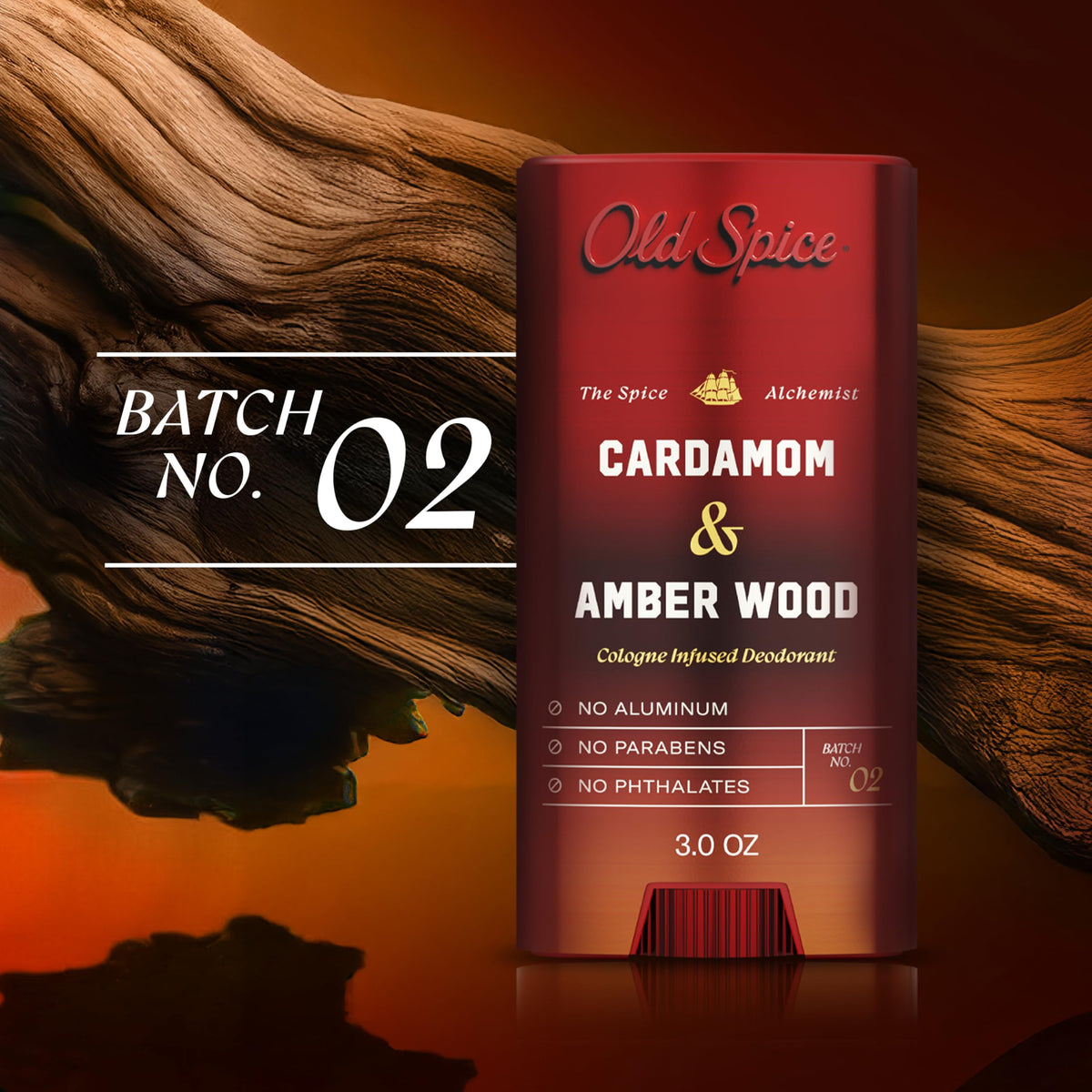 Old Spice deodorant paired with body wash showing complementary layering benefit