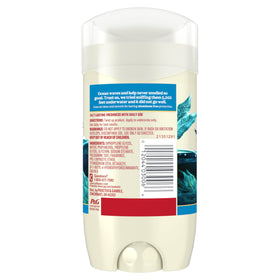 Old Spice deodorant set with ocean props conveying Deep Sea scent and refreshing benefit