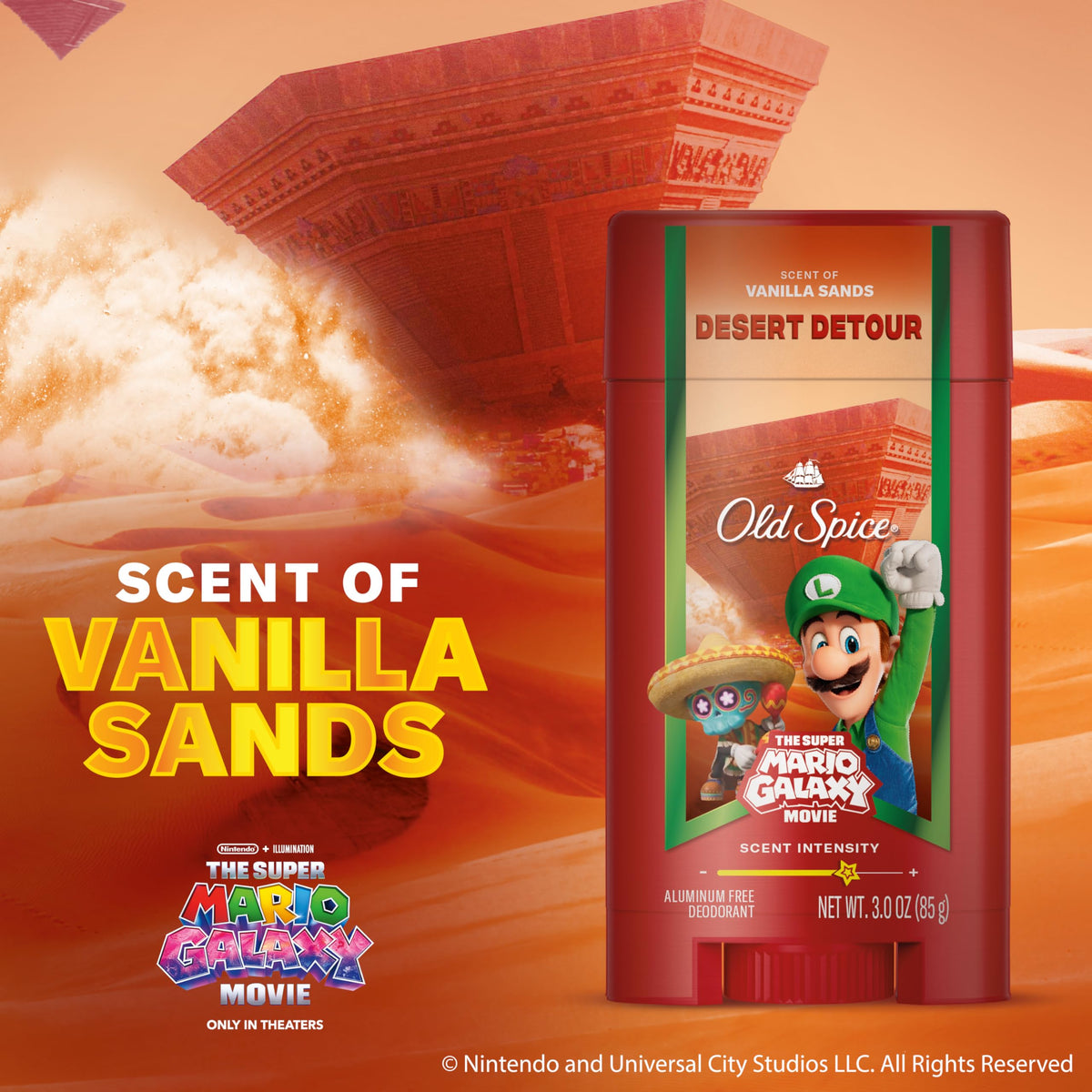 Old Spice Desert Detour held in hand to show travel-friendly scale