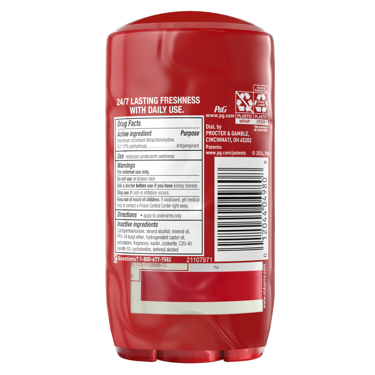 Old Spice fragrance inspiration with lavender and water suggesting fresh scent benefit