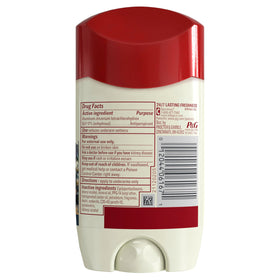 Old Spice stick in a travel bag emphasizing portability and long-lasting scent for outings