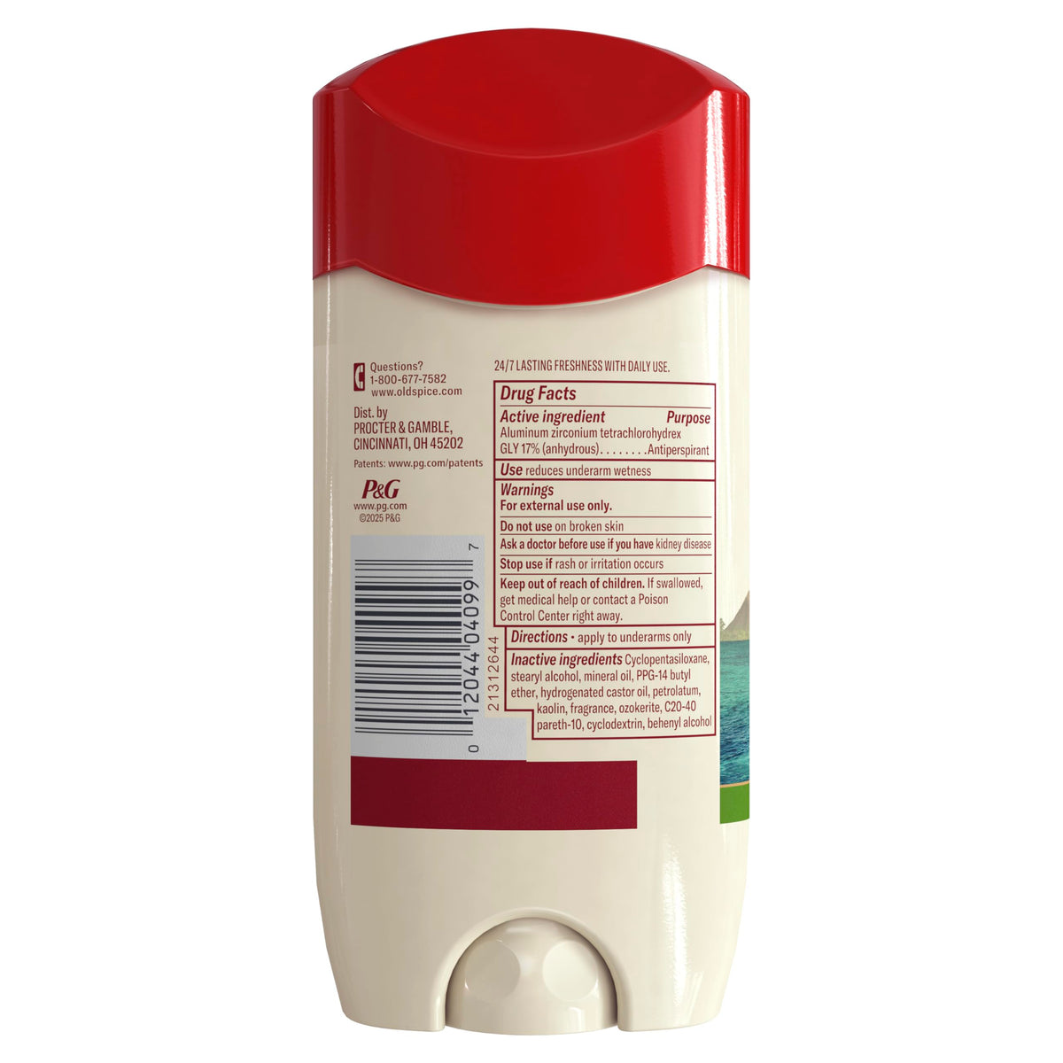 Old Spice in travel pouch staged for convenience and on-the-go freshness