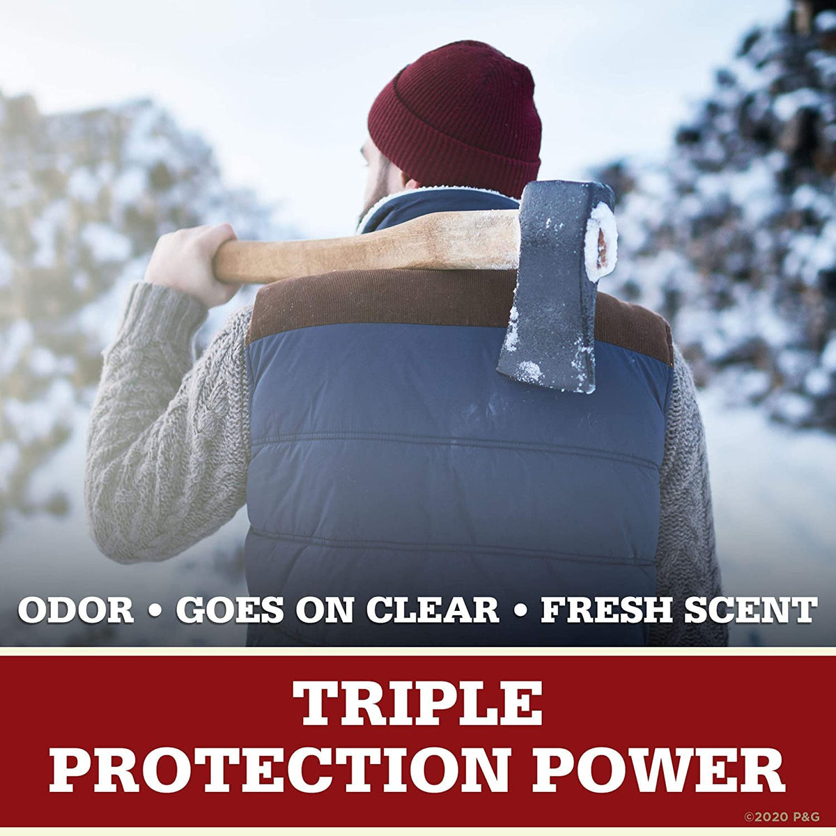Old Spice Fiji applied underarm demonstrating quick freshening benefit