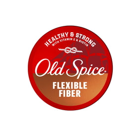 Old Spice jar front view showing product and styling benefit