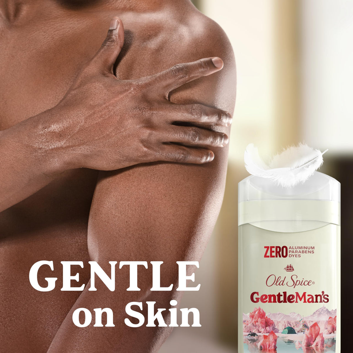 Three Old Spice sticks arranged flat, pack value and backup benefit