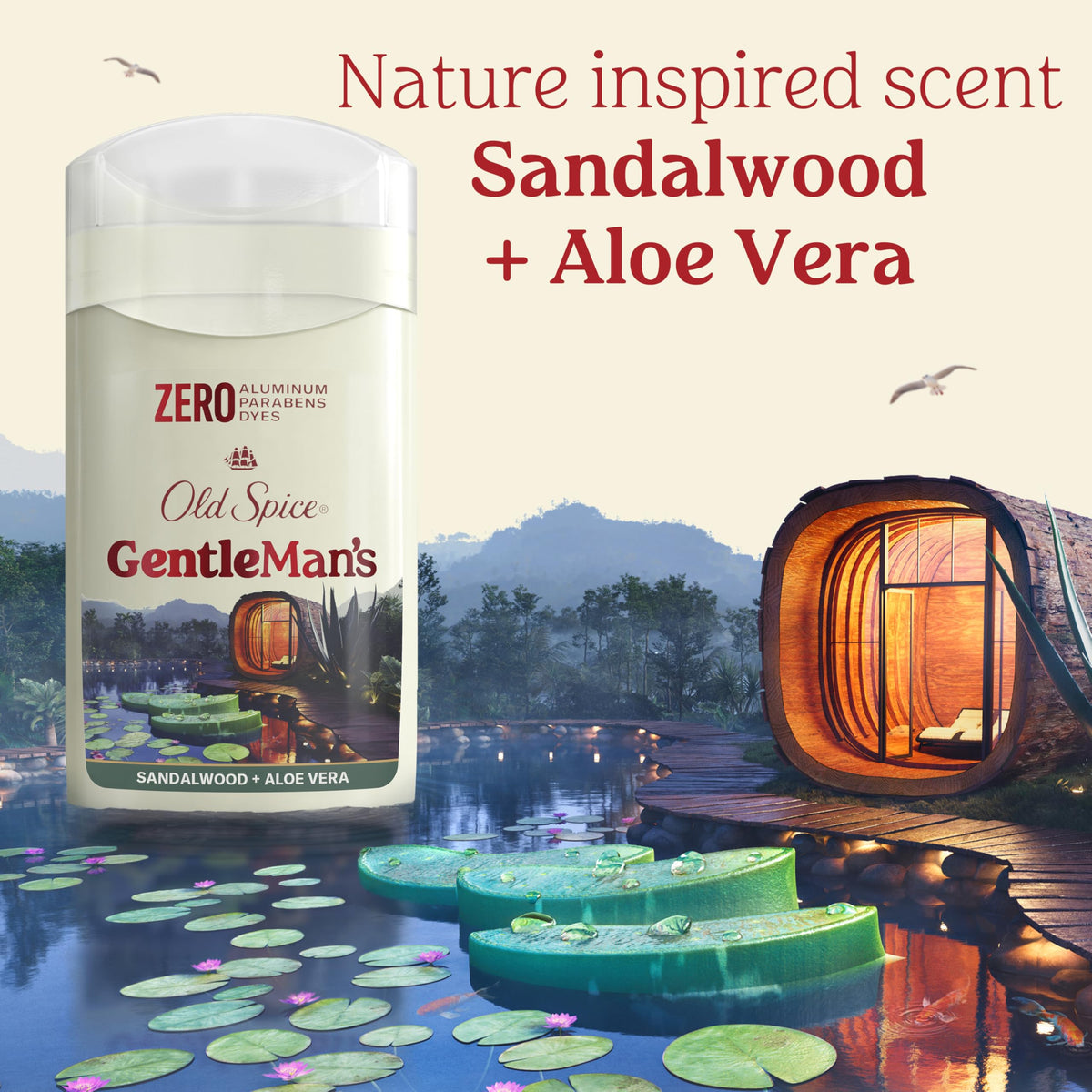 Old Spice GentleMan's paired with GentleMan's body wash showing scent layering benefit