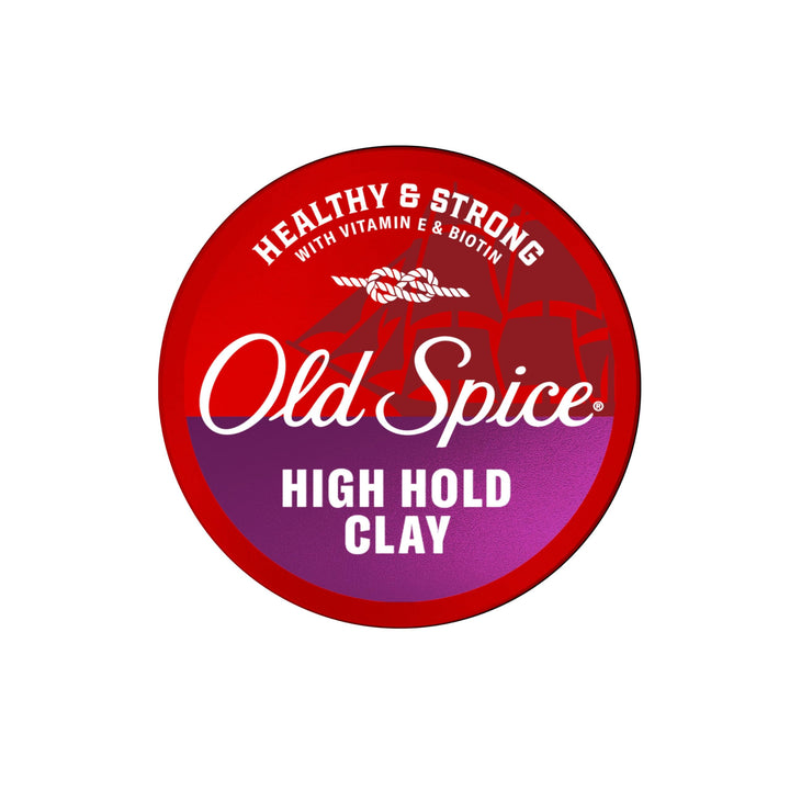 Old Spice front jar packaging showing product and benefits
