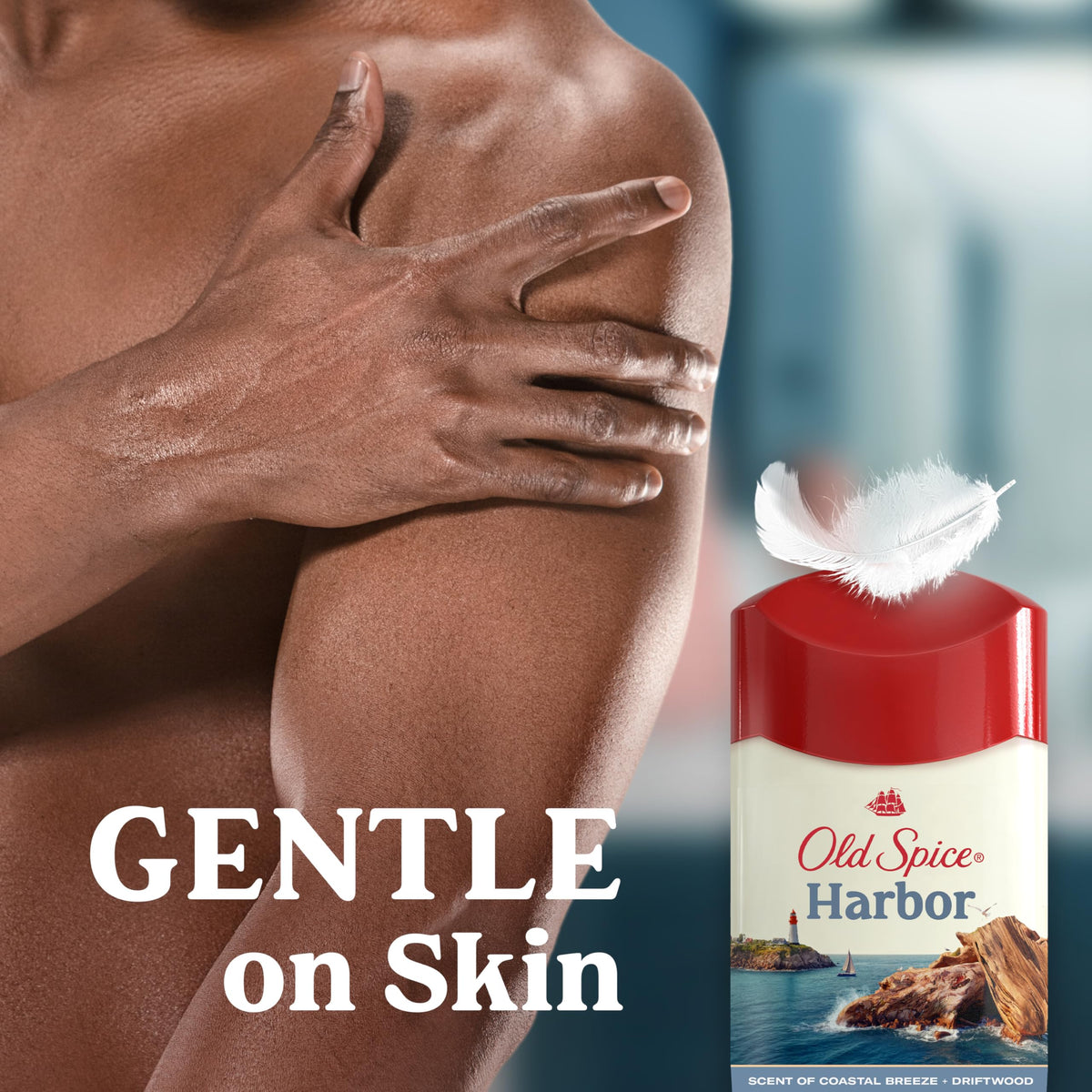 Old Spice Harbor three-pack arranged to show value and consistent protection