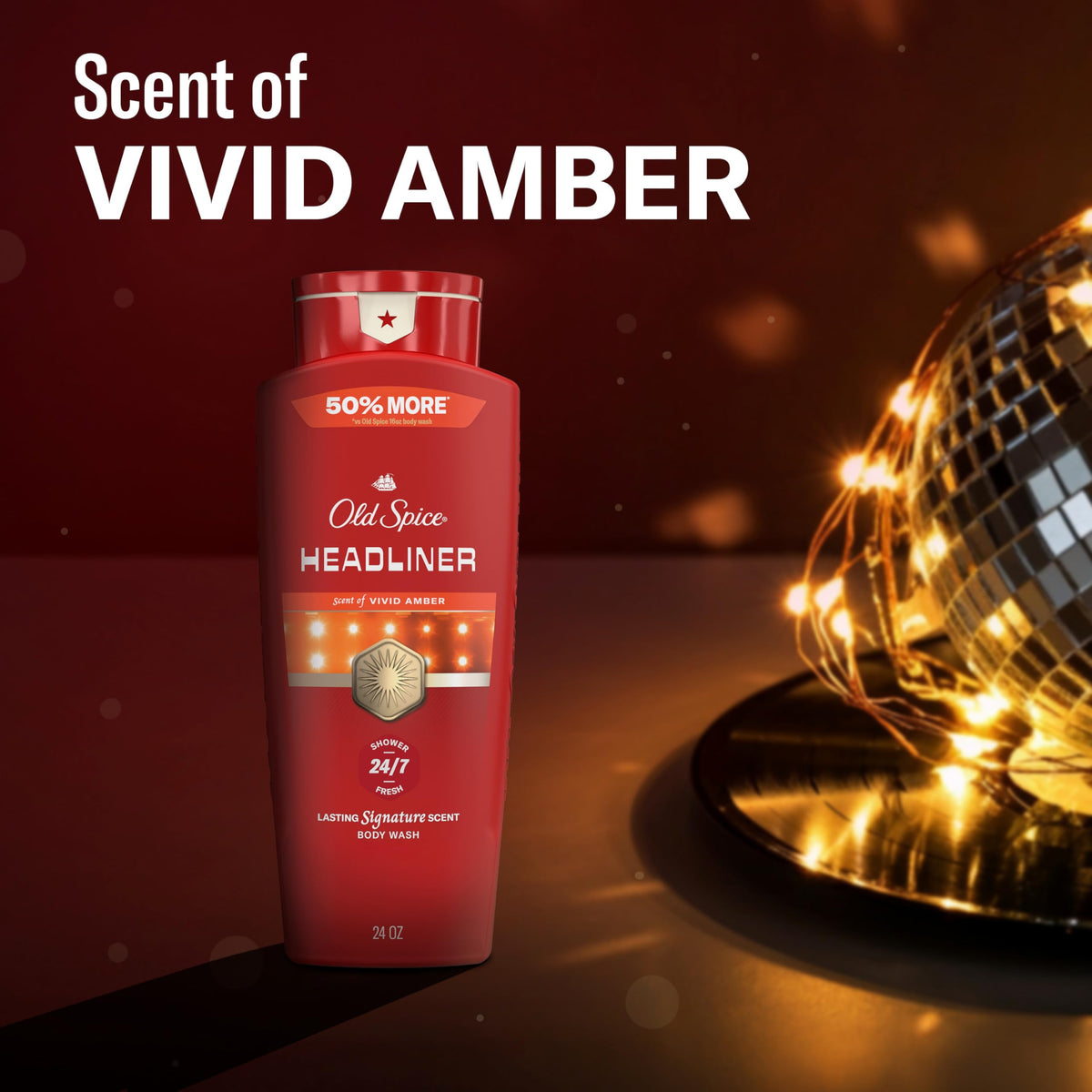 Old Spice Headliner paired with matching Red Collection grooming items