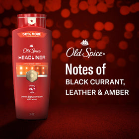Old Spice Headliner close-up of thick foam and moisturizing texture