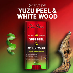Old Spice deodorant in hand to show 3.0 oz travel-friendly benefit