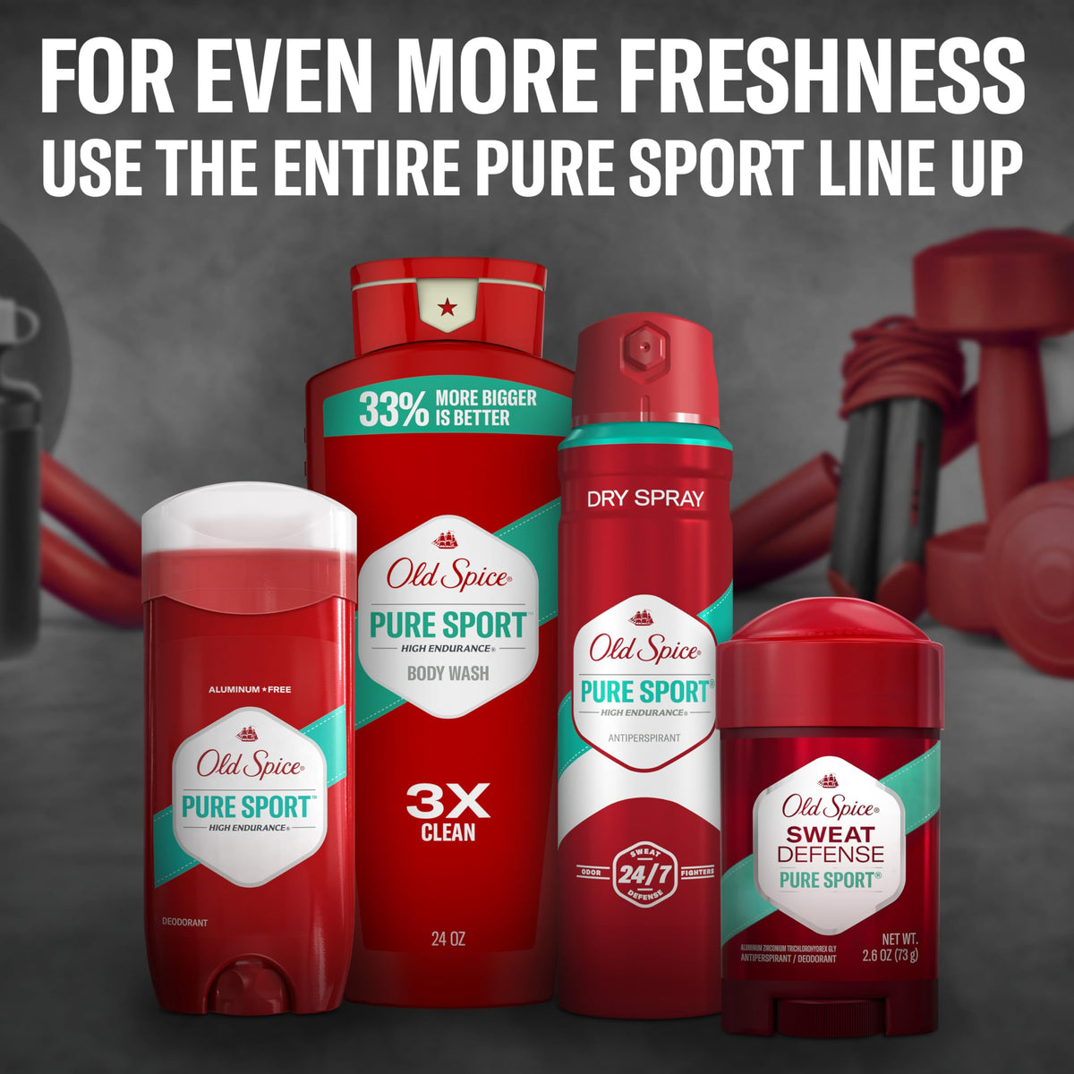 Old Spice ingredients label close-up reassuring formulation details