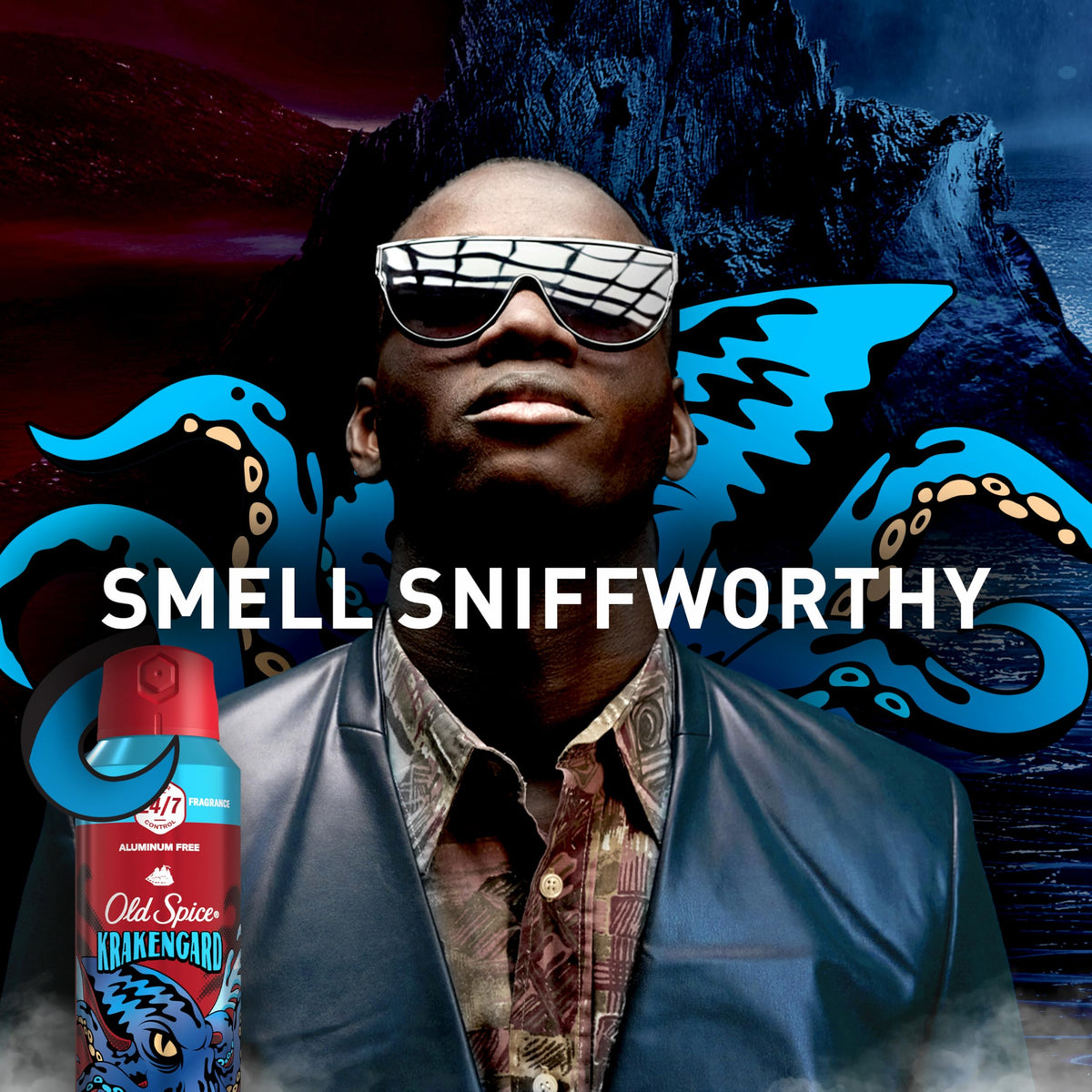 Old Spice Krakengard twin pack showing two cans for extra value and convenience