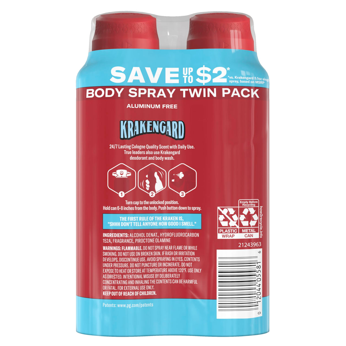 Old Spice Krakengard with citrus herb wood visual reflecting scent layers benefit