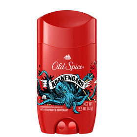 Old Spice Krakengard stick top view with cap removed showing smooth application surface