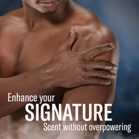 Old Spice label close-up showing brand and ingredient transparency benefits