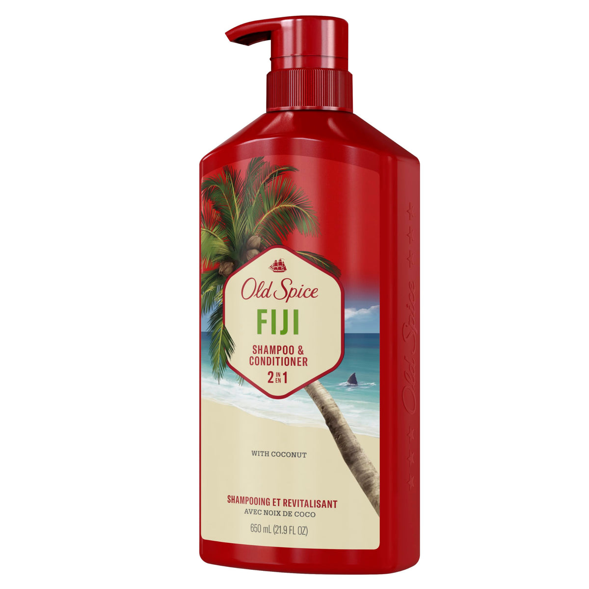 Old Spice on bathroom shelf lifestyle shot suggesting everyday grooming and confidence