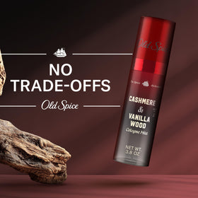 Old Spice bottle on dresser in lifestyle scene conveying everyday refinement benefit