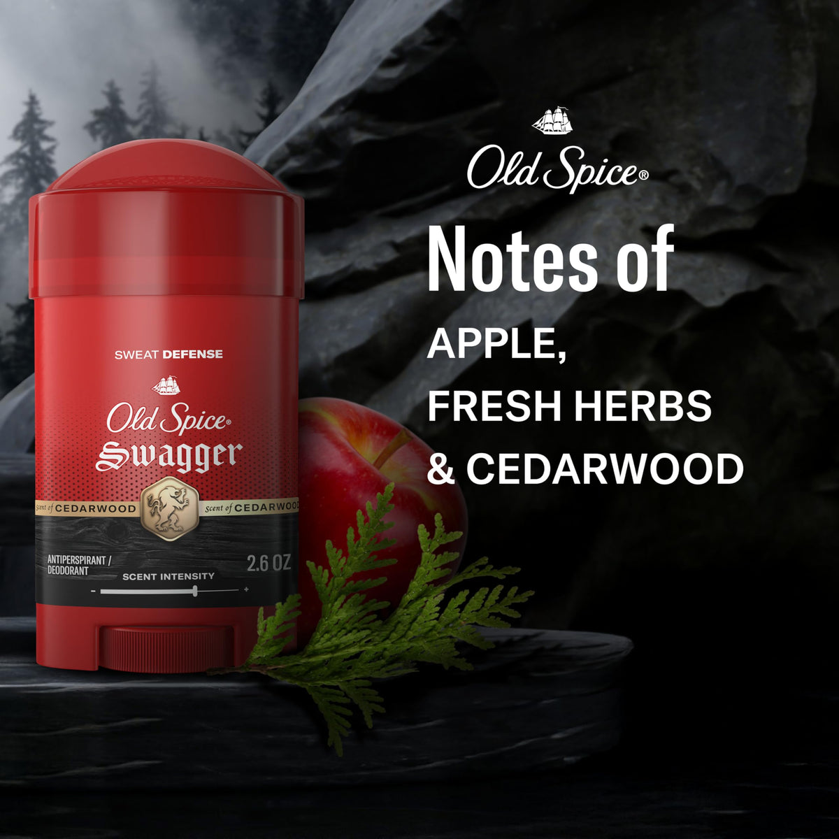 Old Spice lifestyle shot of man getting ready with added confidence