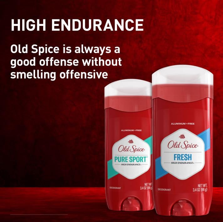 Old Spice in morning routine setting for confidence and lasting scent