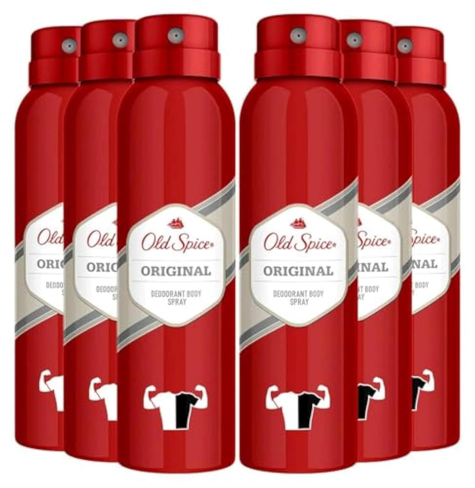 Old Spice front packaging showing original scent and 4.73 oz size for lasting freshness