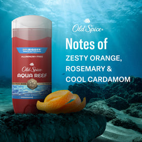 Old Spice pack of three packaging displayed for value and travel benefit
