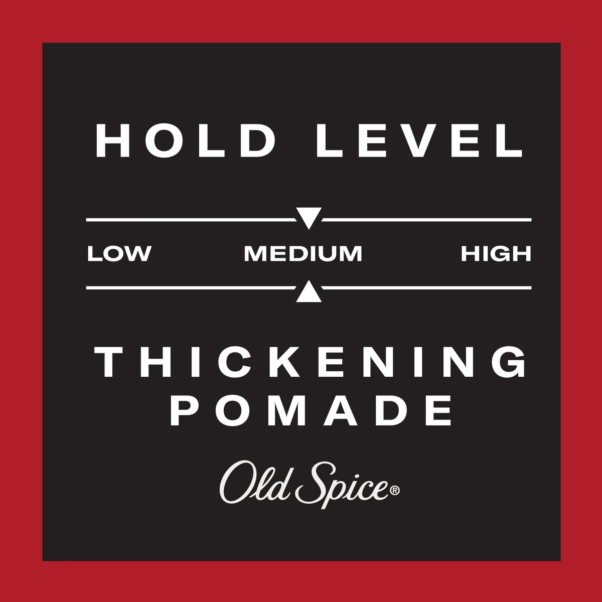 Old Spice styled hair side profile demonstrating fuller-looking results