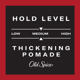 Old Spice styled hair side profile demonstrating fuller-looking results