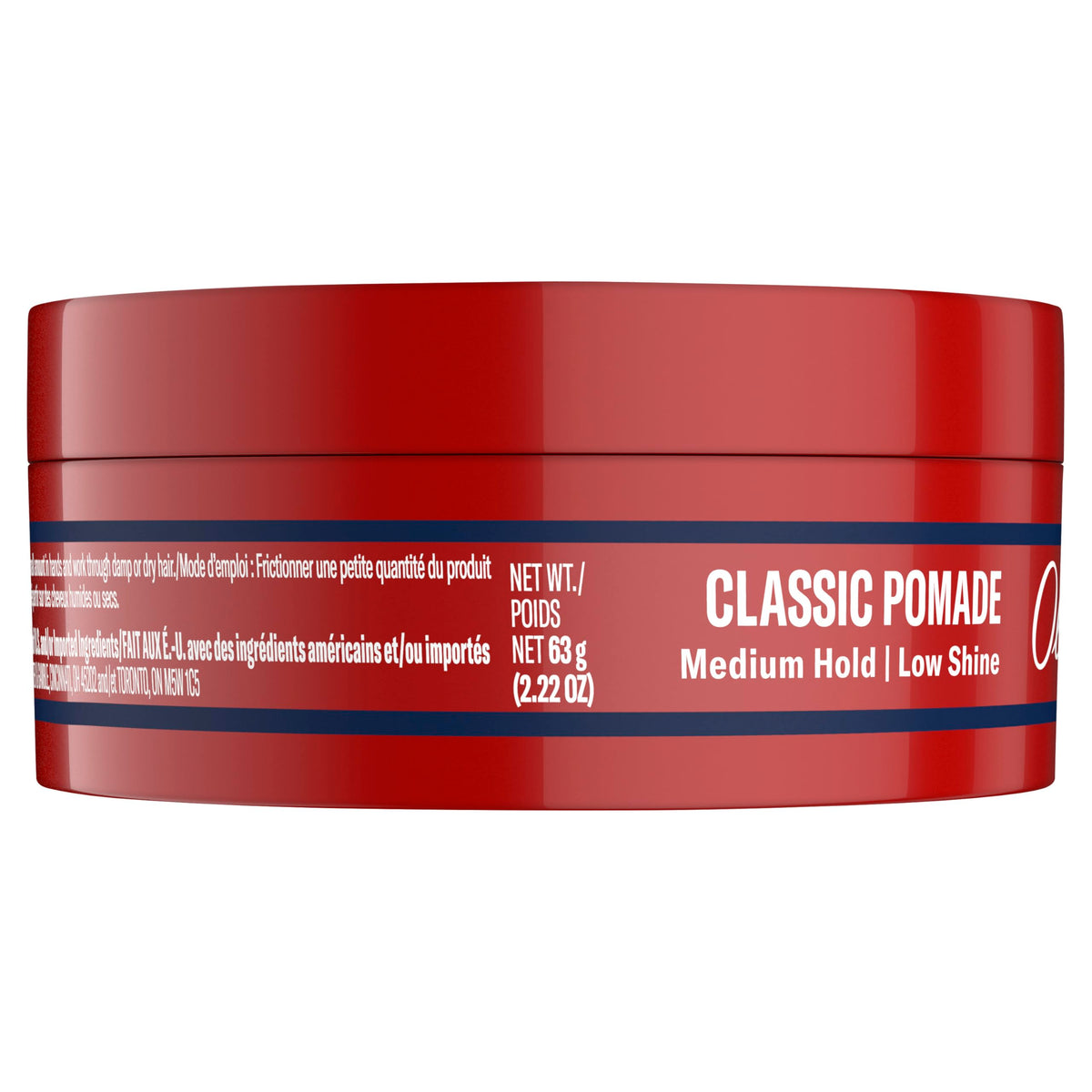 Old Spice jar in travel kit with toiletries, showing portability and convenience benefit