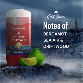 old spice product in grooming kit suggesting daily routine convenience