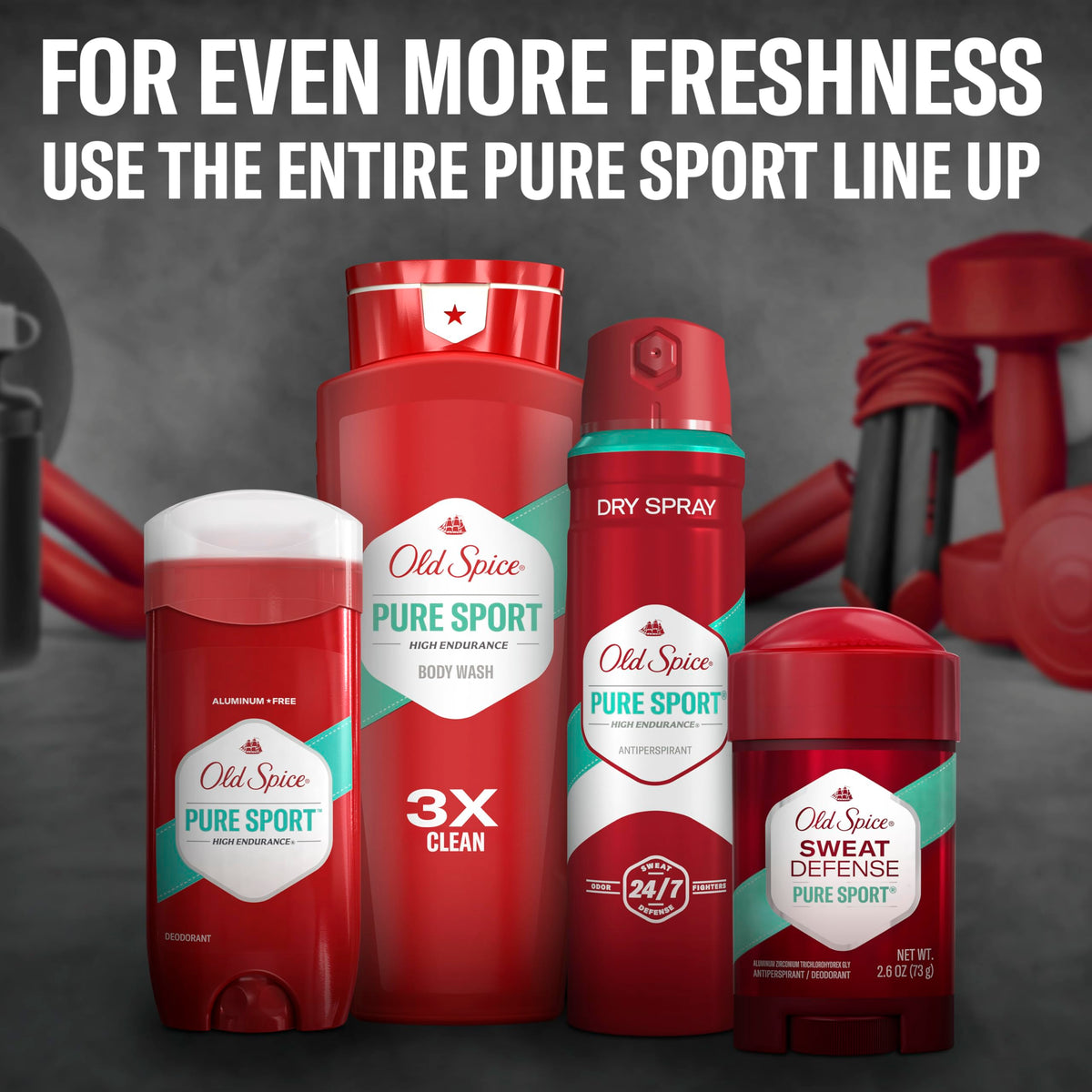 Old Spice on a shelf among grooming items showing organized storage benefit