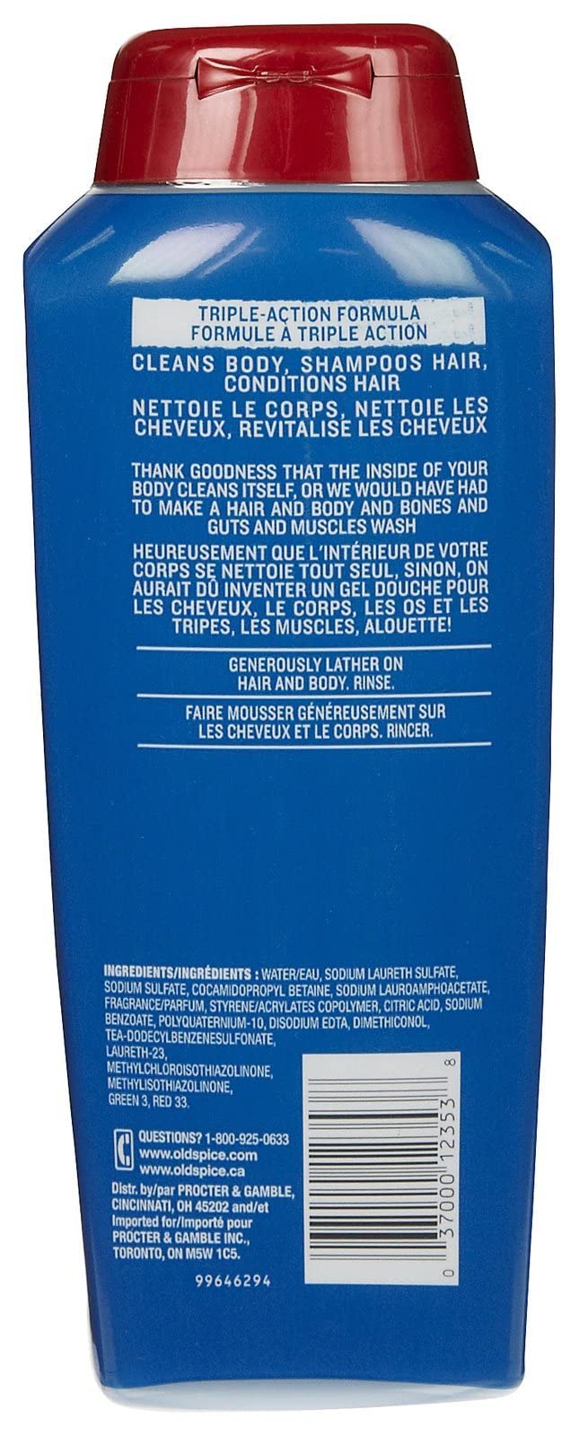 Old Spice gel texture close-up demonstrating rich lather and gentle conditioning benefit