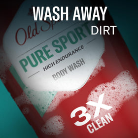 Old Spice bottle beside a ruler to show 24 oz scale and value per bottle