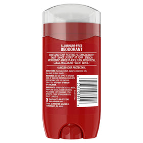 Old Spice Pure Sport smooth stick texture highlighting even application benefit