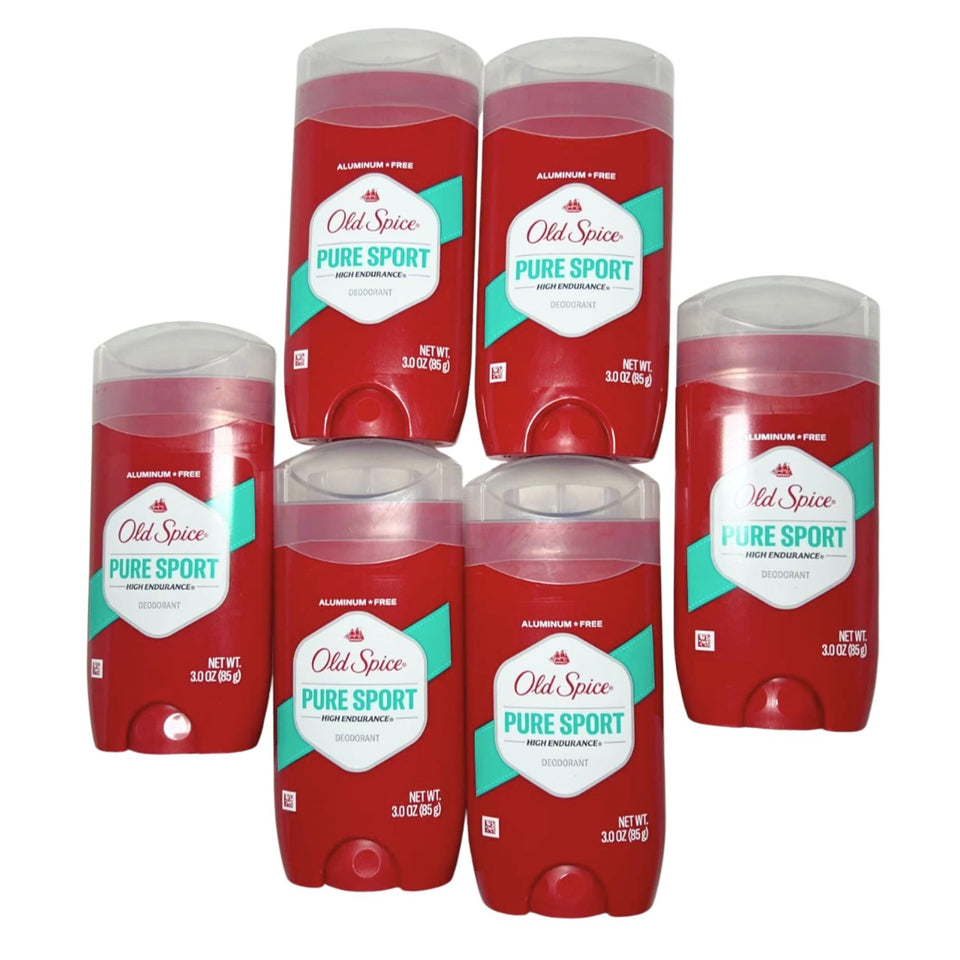 Old Spice Pure Sport front packaging showing stick and branding for everyday freshness
