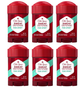 Old Spice Pure Sport front packaging showing six sticks and brand visibility