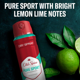 Old Spice can inside gym bag ready for workouts and post-exercise freshness benefit