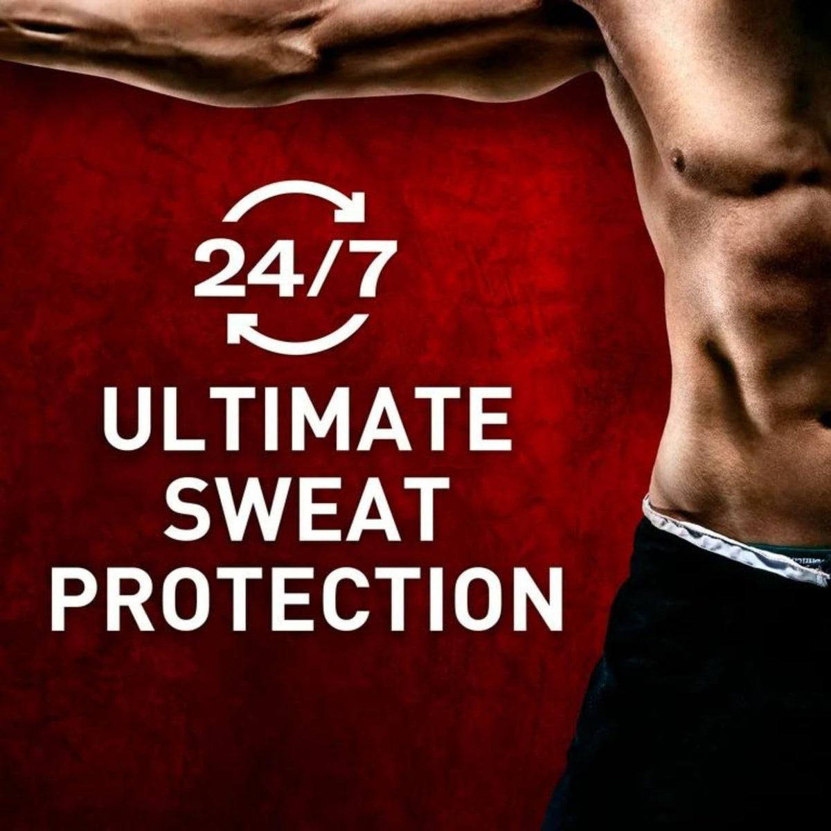 Old Spice in a gym bag lifestyle shot conveying post-workout odor control convenience