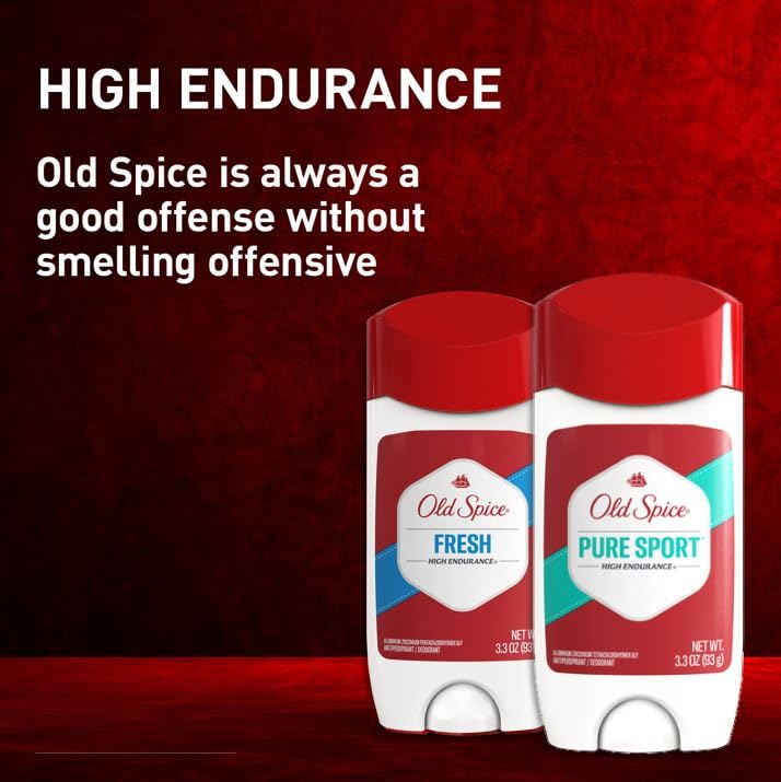Old Spice Pure Sport scent visualization suggesting fresh sporty fragrance benefit