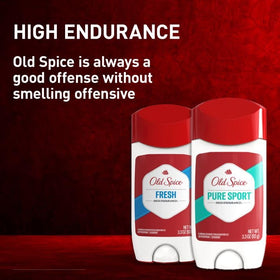 Old Spice Pure Sport scent visualization suggesting fresh sporty fragrance benefit