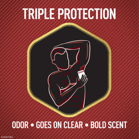 Old Spice next to travel items showing 2.6 oz compact size benefit