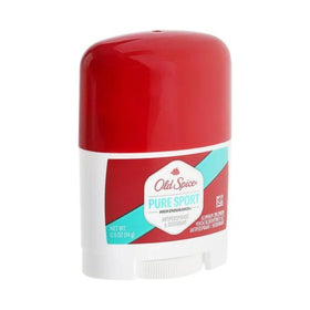 Old Spice travel kit layout with sticks in toiletry pouch for travel-ready freshness