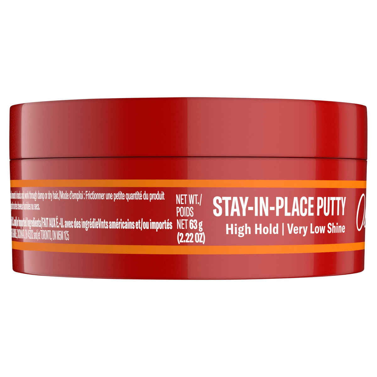 Old Spice putty packed in a travel pouch for on-the-go styling